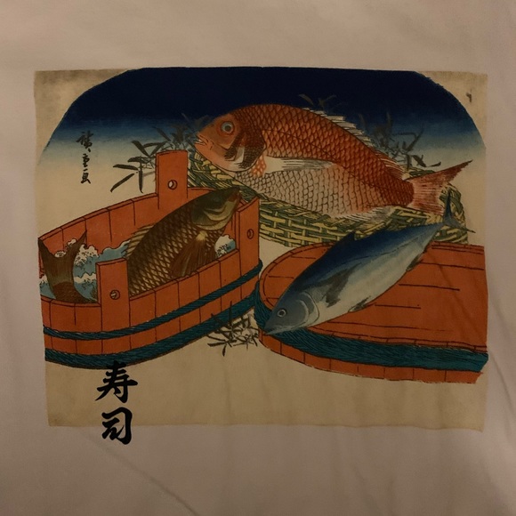 Uniqlo Sushi Shirt US L - Picture 2 of 3